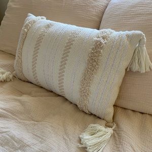 Neutral Throw Pillow